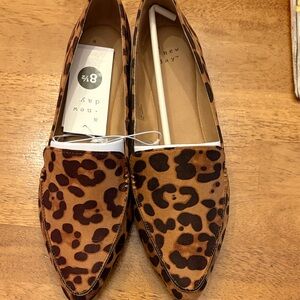NWT A New Day Leopard Print Flats Size 8 1/2